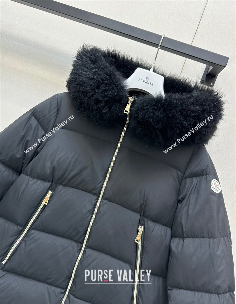 Moncler A-Shaped Down Jacket Black 2024 1203 (QI-241203095)