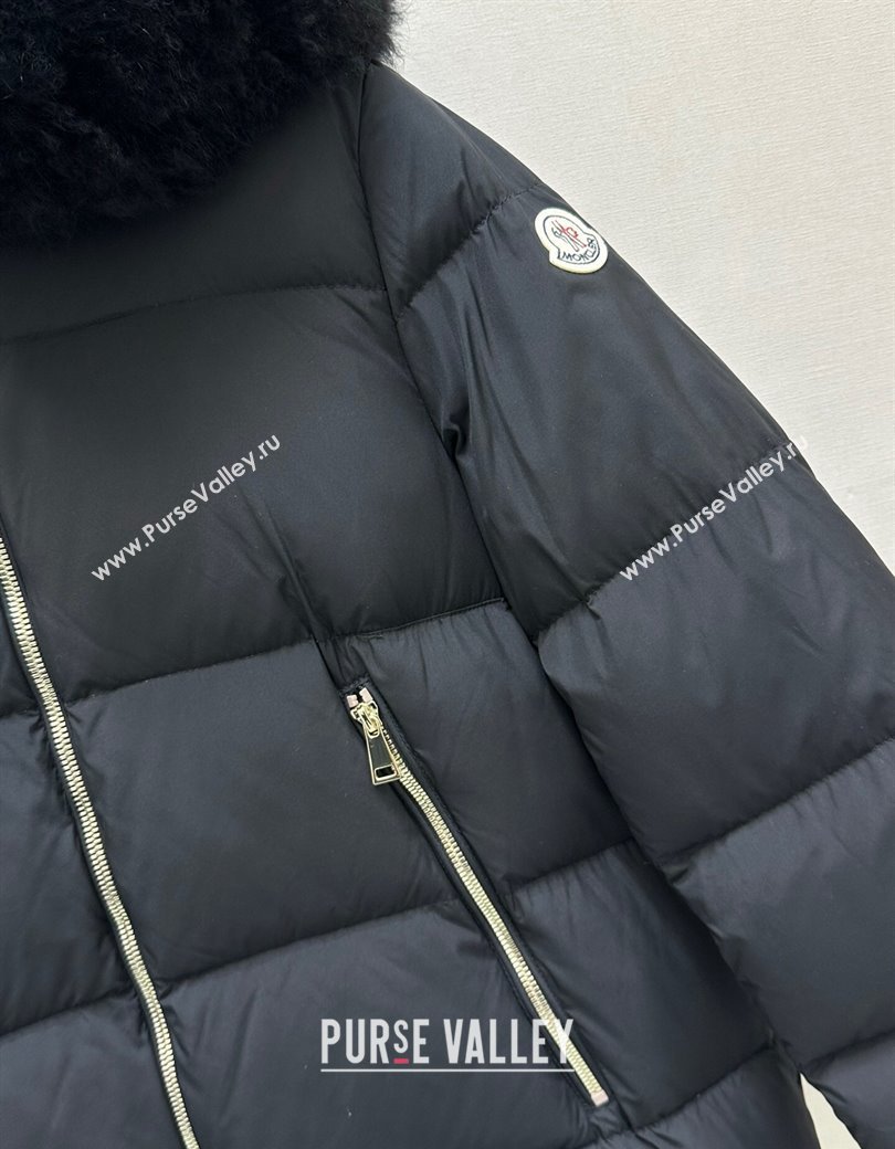 Moncler A-Shaped Down Jacket Black 2024 1203 (QI-241203095)