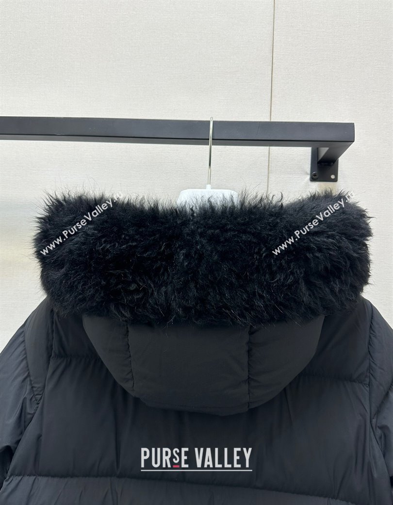 Moncler A-Shaped Down Jacket Black 2024 1203 (QI-241203095)