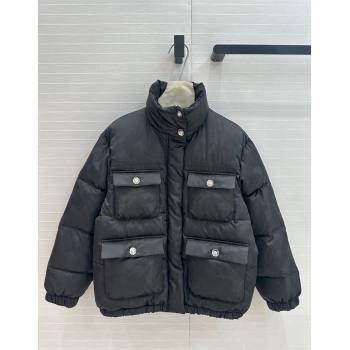 Chanel Coco Neige Snow Black Down Jacket 2024 1203 (QI-241203111)