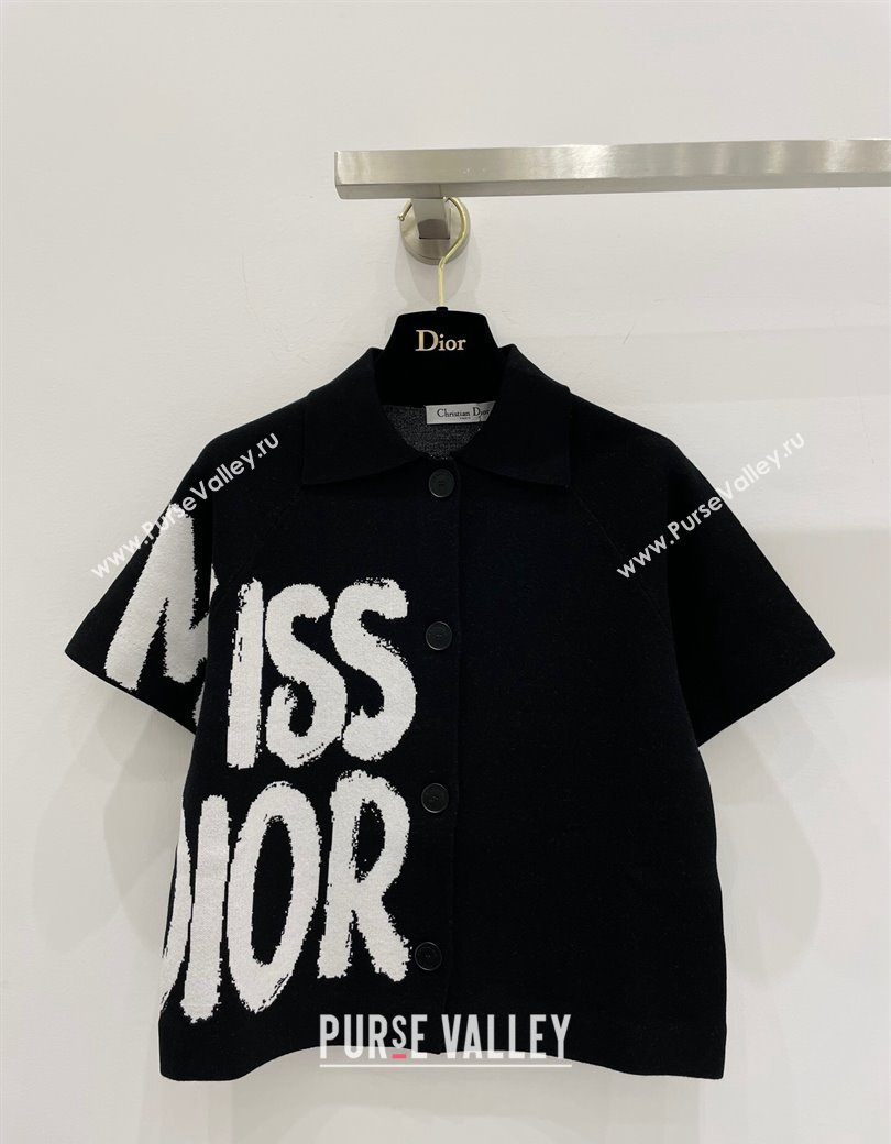 Miss Dior Shirt Black/White 2024 1203 (QI-241203112)