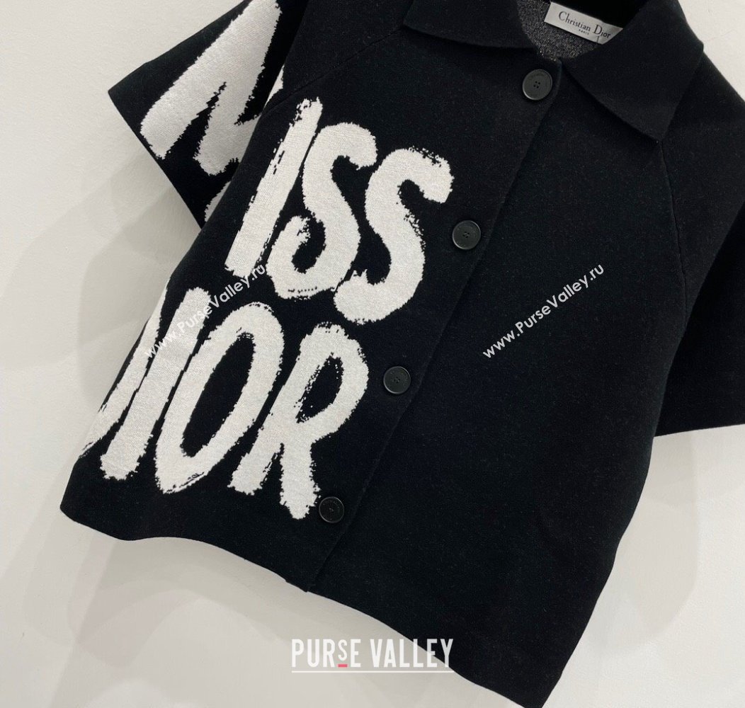 Miss Dior Shirt Black/White 2024 1203 (QI-241203112)