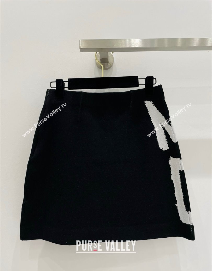 Miss Dior Skirt Black/White 2024 1203 (QI-241203113)