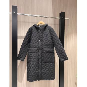 Burberry Quilted Padded Coat Black 2025 0106 (QI-250106009)