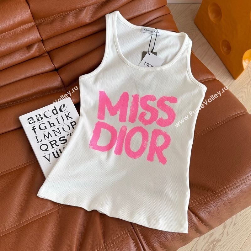 Dior Miss Dior Vest White/Pink 2025 0214 (QI-250215014)