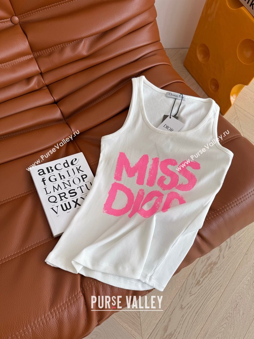 Dior Miss Dior Vest White/Pink 2025 0214 (QI-250215014)