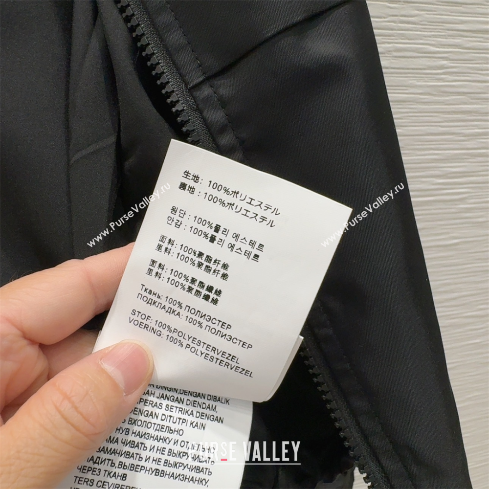 Prada Jacket and Shorts Set Black 2025 C0306027 (QI-250306107)