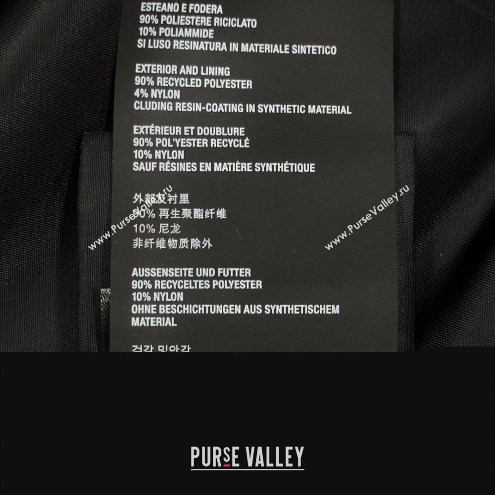 Prada Black Nylon Jacket with Pockets 2025 0306 (QI-250306051)