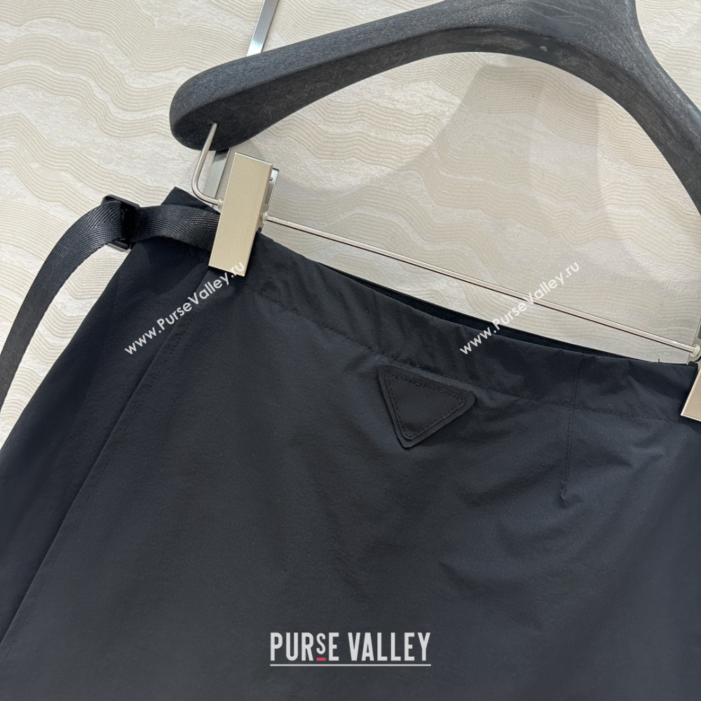 Prada Jacket and Shorts Set Black 2025 C030610 (QI-250306026)