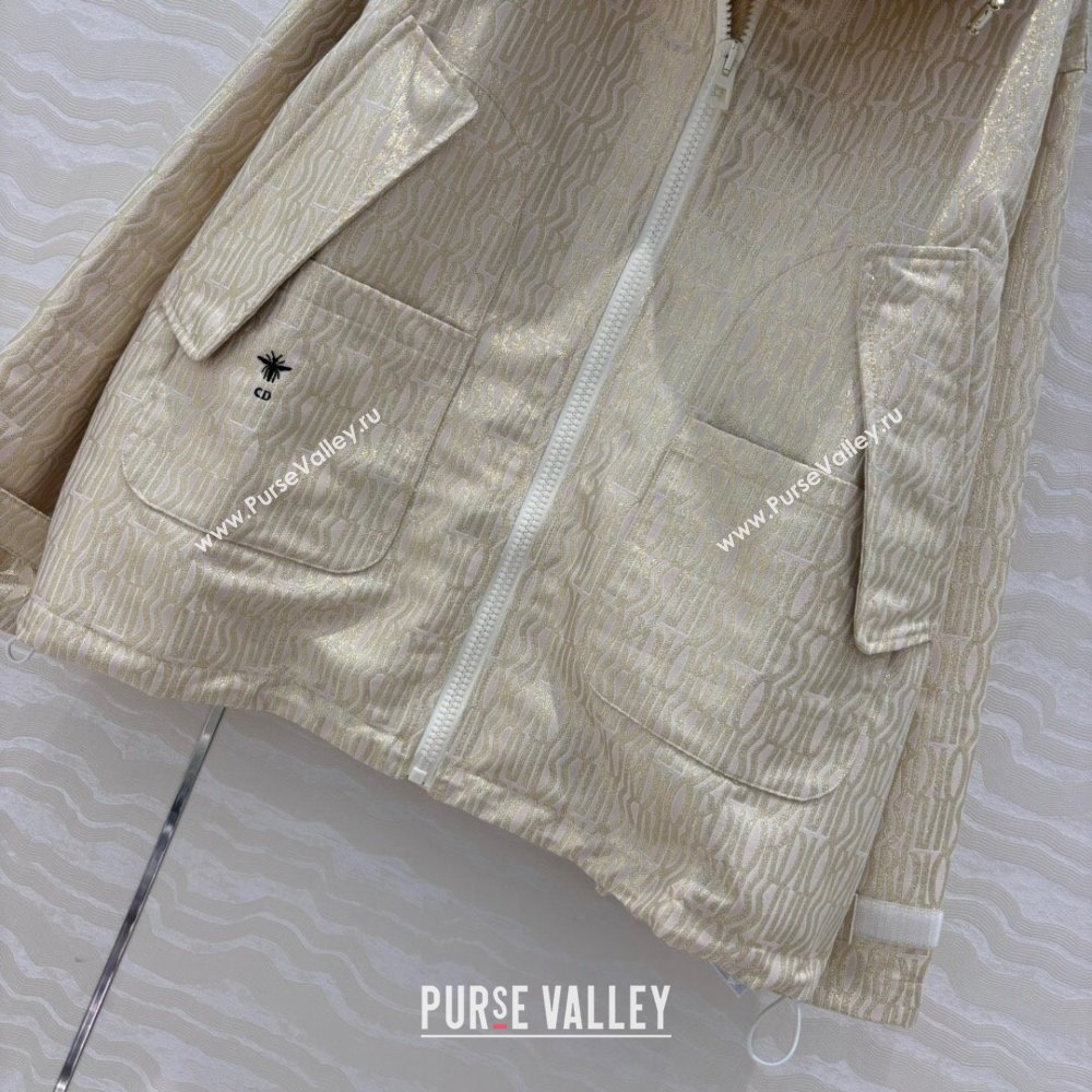 Dior Oblique Jacket Gold-Tone 2025 0306 (QI-250306058)