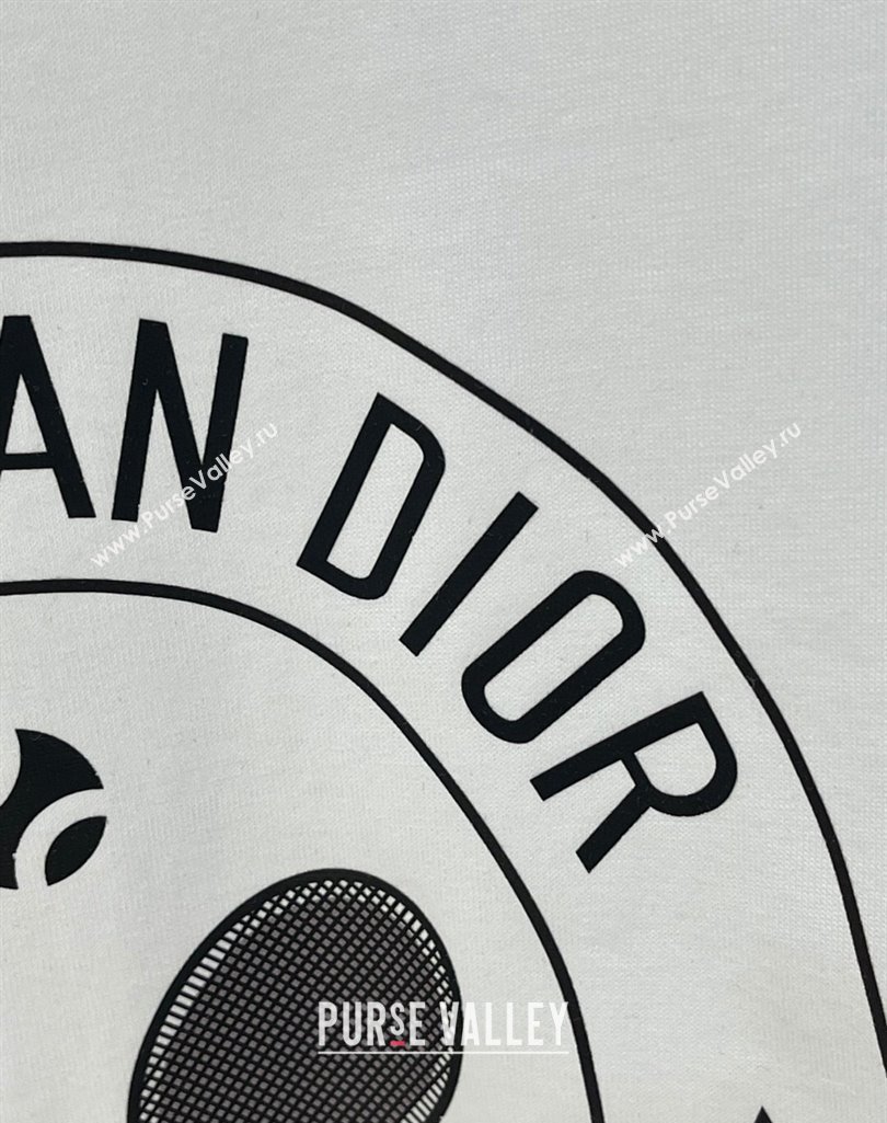 Dior T-Shirt White/Black 2025 0410 (QI-250410038)