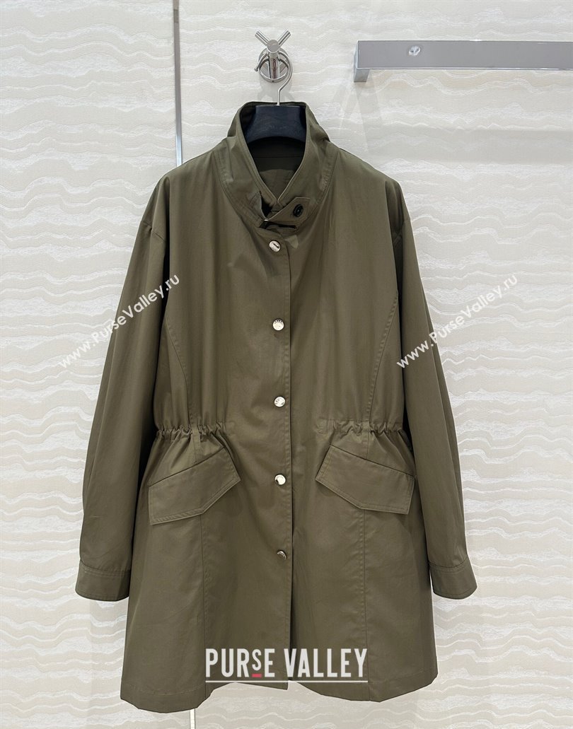 Prada Coat Green 2025 0411 (QI-250411019)