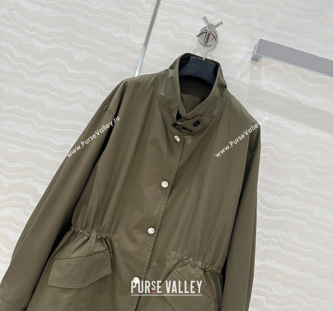 Prada Coat Green 2025 0411 (QI-250411019)