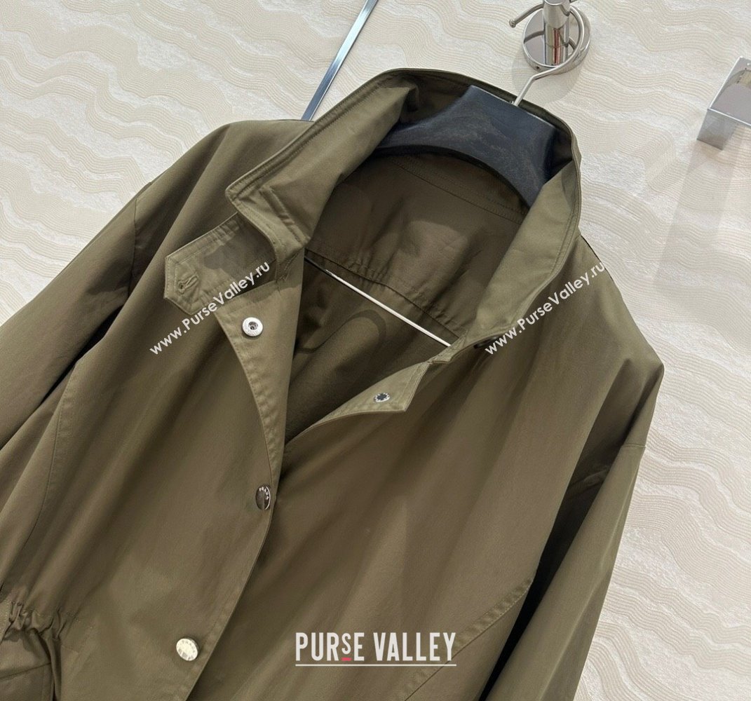 Prada Coat Green 2025 0411 (QI-250411019)