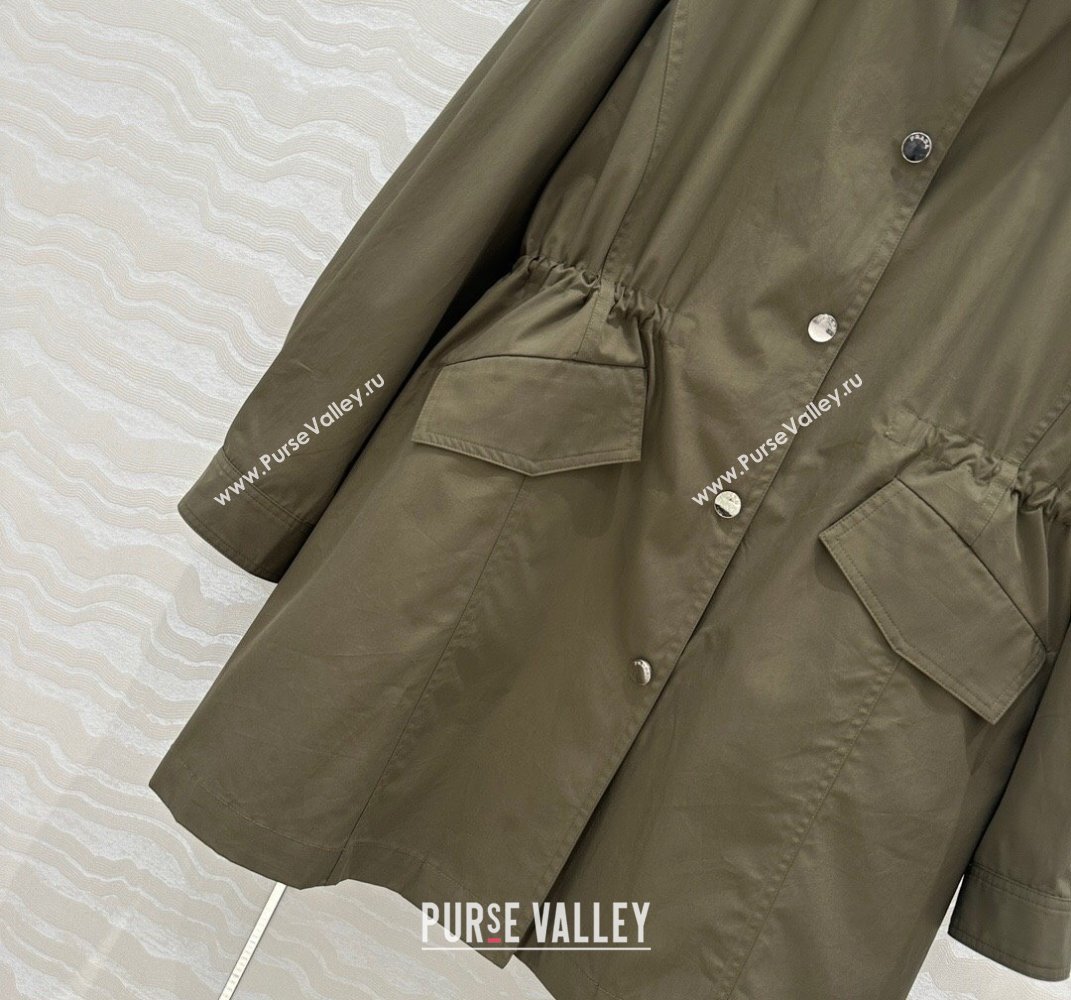 Prada Coat Green 2025 0411 (QI-250411019)