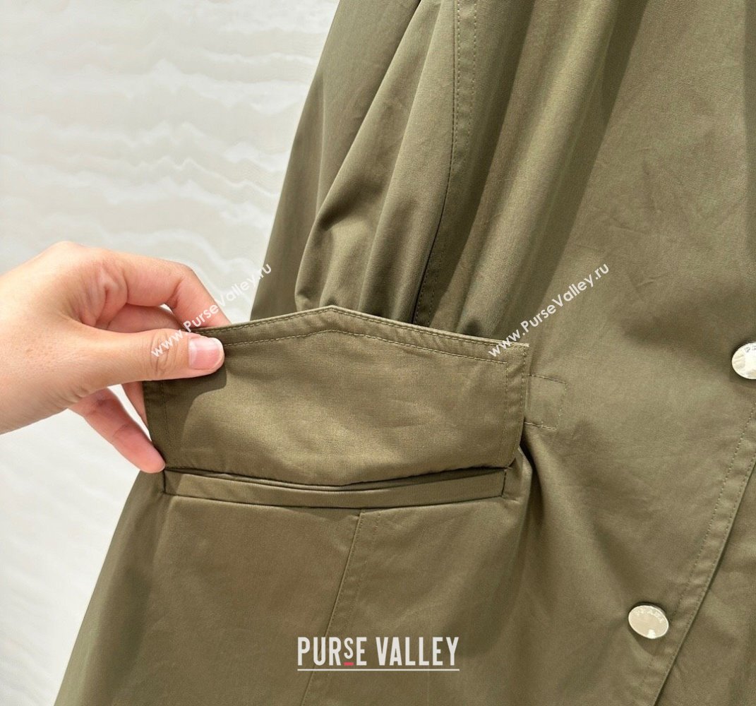 Prada Coat Green 2025 0411 (QI-250411019)