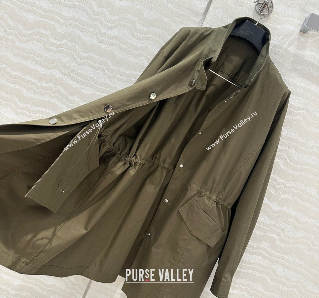 Prada Coat Green 2025 0411 (QI-250411019)