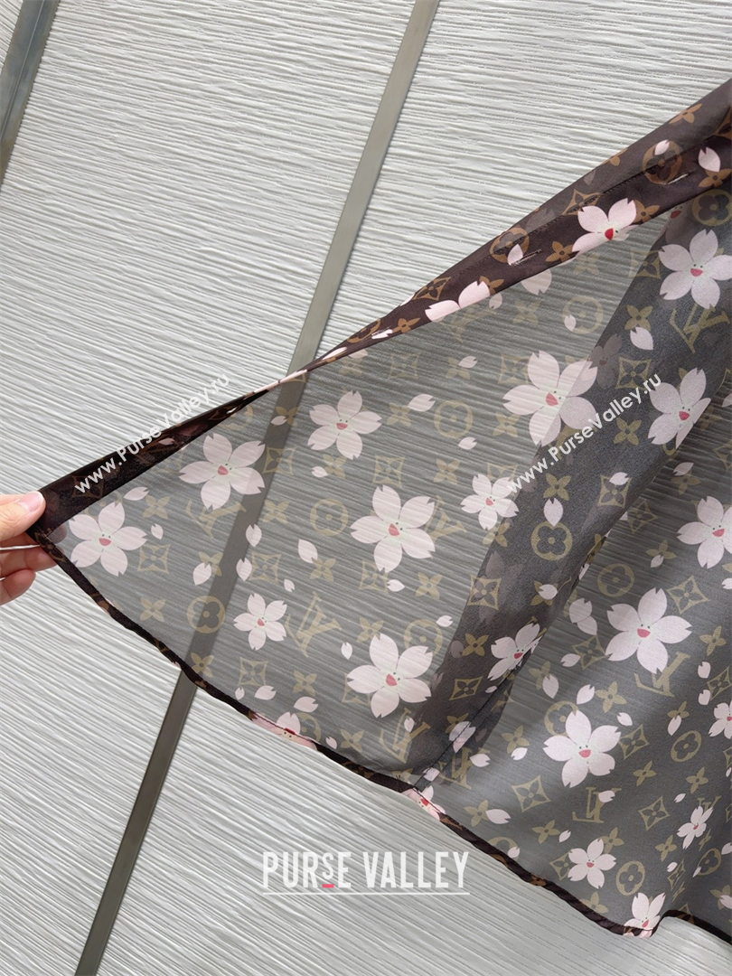 Louis Vuitton Bloom Shirt Brown/Pink 2025 0410 (QI-250410055)