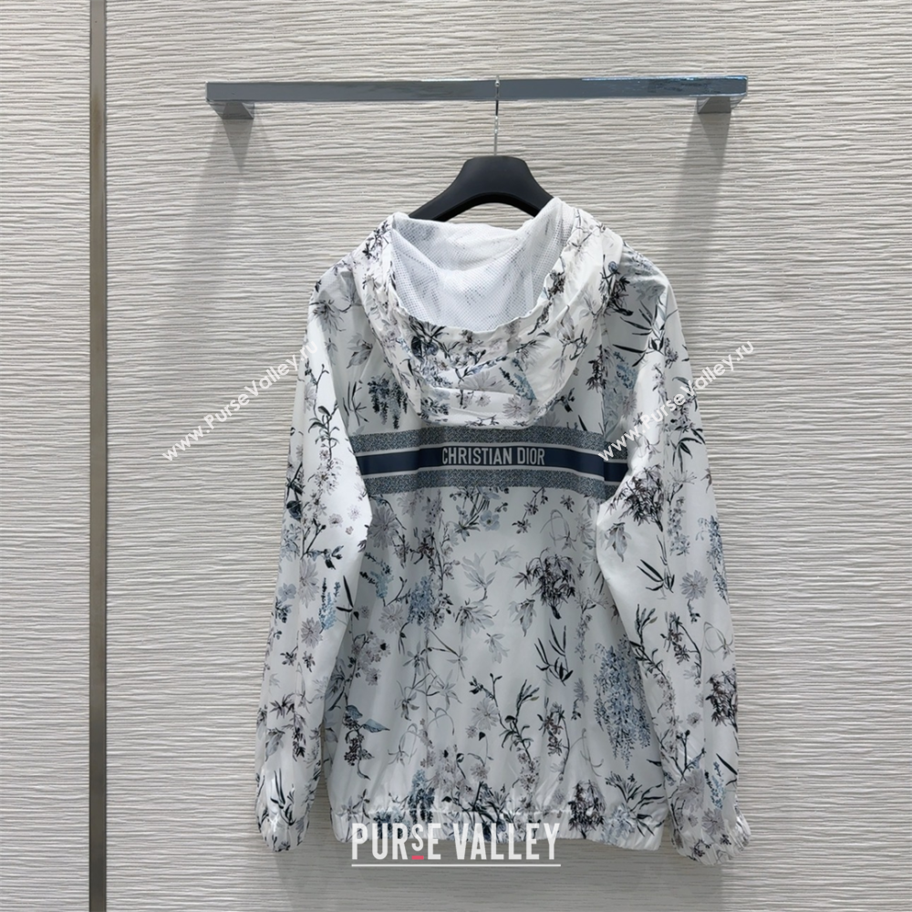 Dior Printed Jacket and Shorts Set White 2025 0515 (QI-250515073)