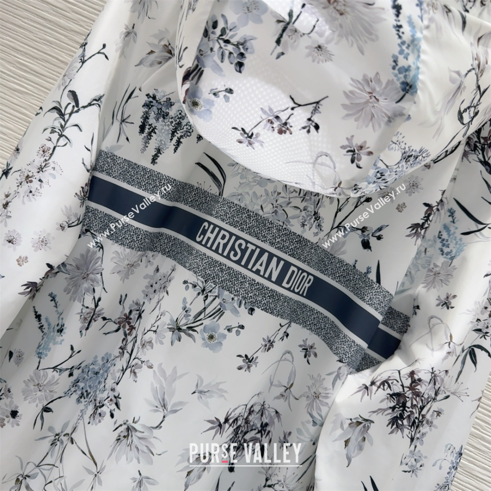 Dior Printed Jacket and Shorts Set White 2025 0515 (QI-250515073)