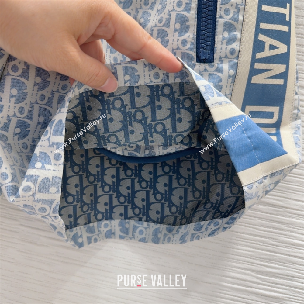 Dior Oblique Shorts Blue 2025 0515 (QI-250515083)