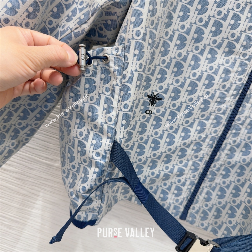 Dior Oblique Jacket Blue 2025 0515 (QI-250515085)