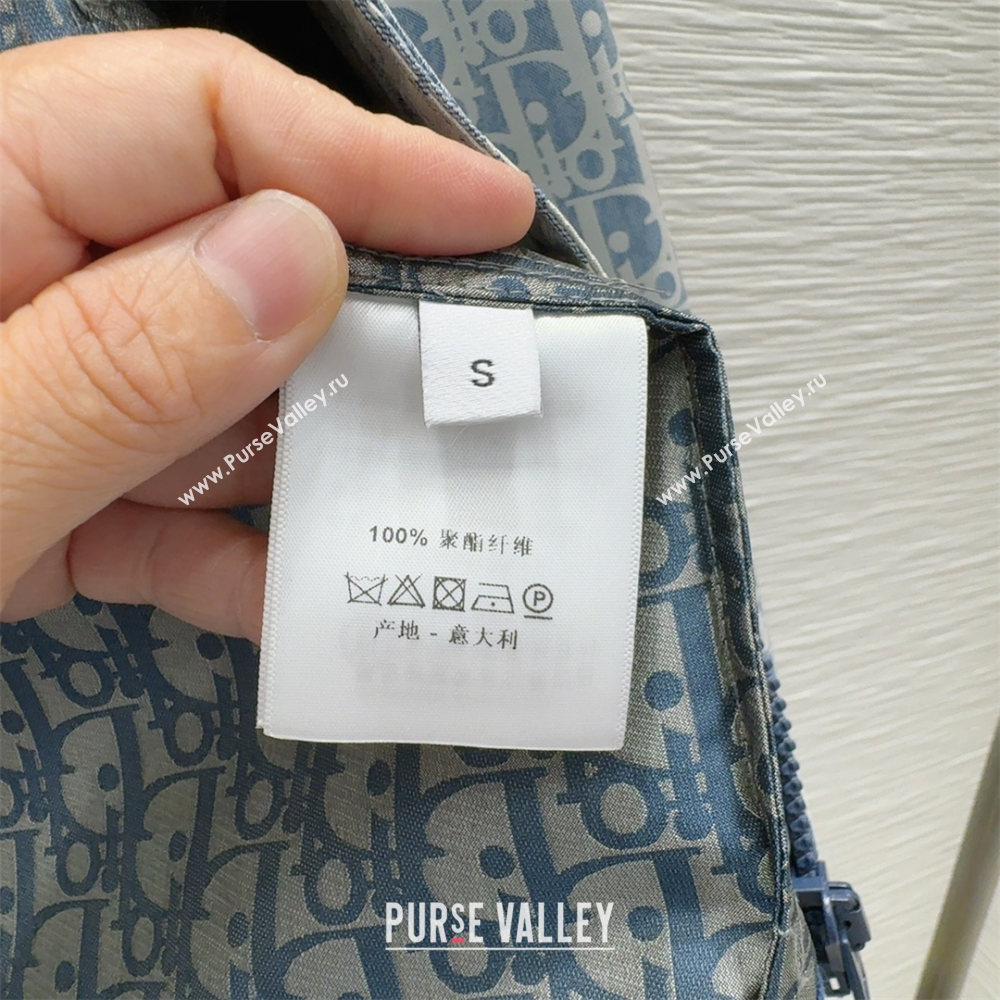 Dior Oblique Jacket Blue 2025 0515 (QI-250515085)