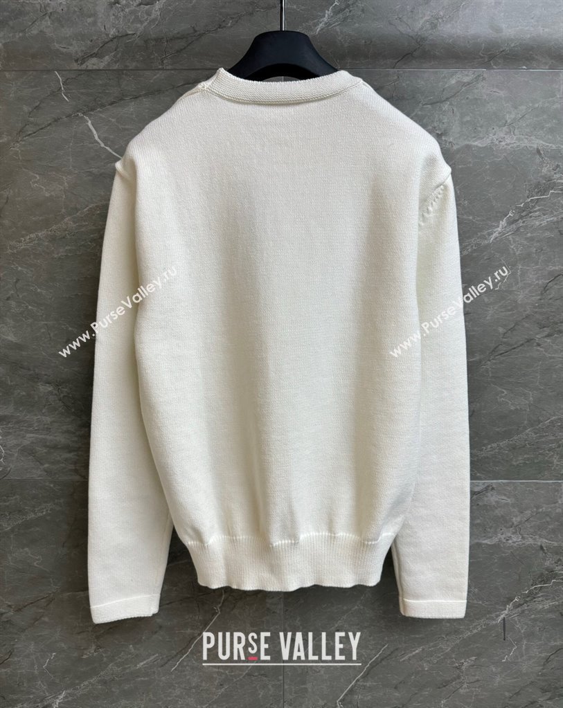 Dior Cotton Sweatshirt White 2025 0515 (QI-250515063)