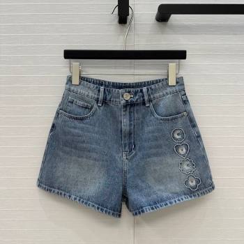 Chanel Coco Blue Shorts 20250528007 (QI-250528018)