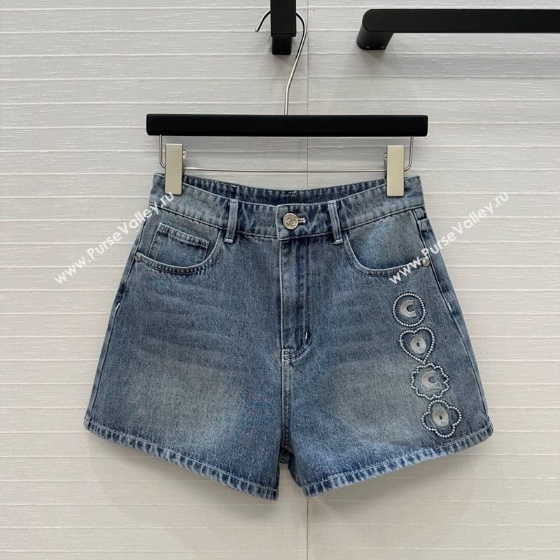 Chanel Coco Blue Shorts 20250528007 (QI-250528018)