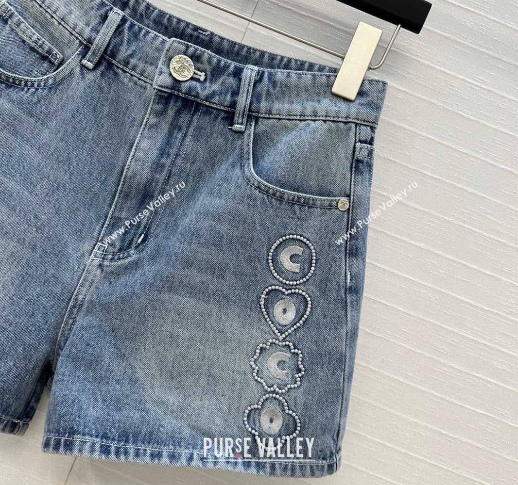 Chanel Coco Blue Shorts 20250528007 (QI-250528018)