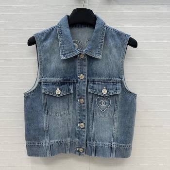 Chanel Coco Blue Vest 20250528007 (QI-250528019)