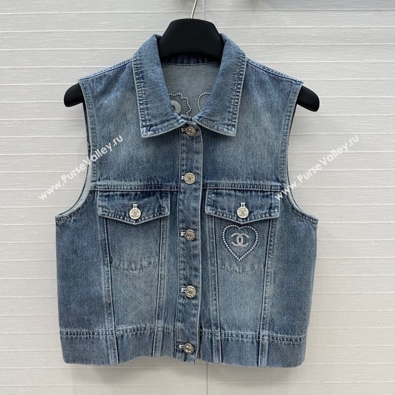 Chanel Coco Blue Vest 20250528007 (QI-250528019)