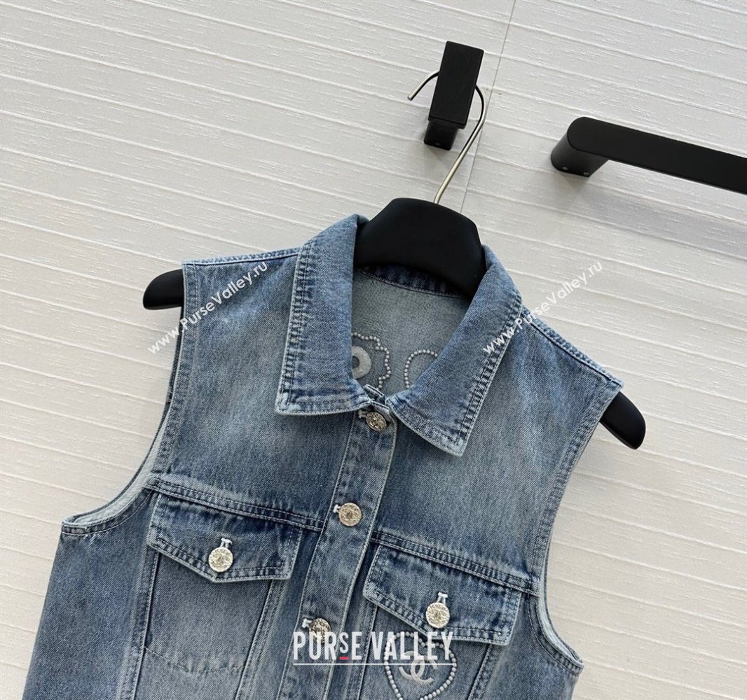 Chanel Coco Blue Vest 20250528007 (QI-250528019)