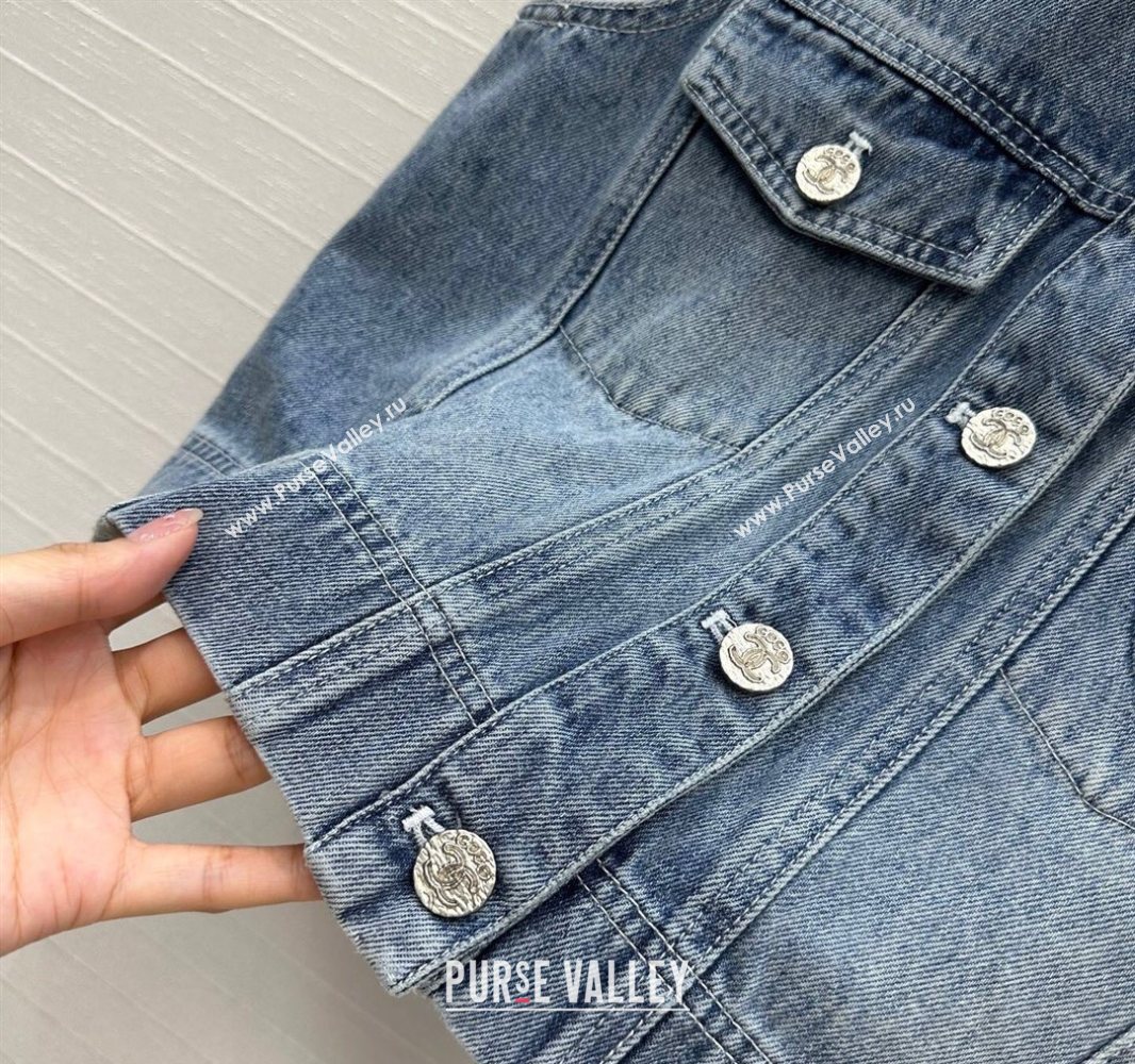 Chanel Coco Blue Vest 20250528007 (QI-250528019)