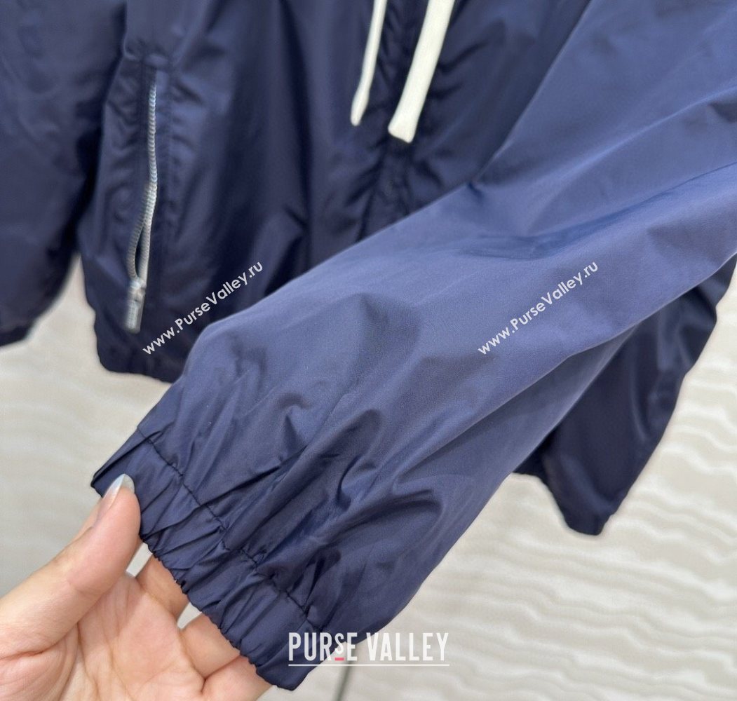 Miu Miu Reversible Jacket Grey/Navy Blue 2025 (QI-250620094)