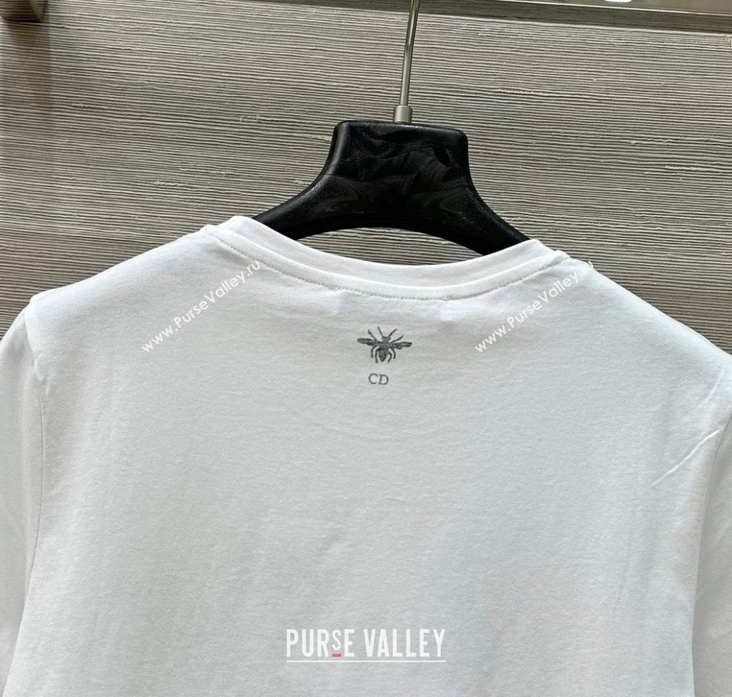 Dior 8 Cotton T-Shirt White 2025 0704 (QI-250704029)