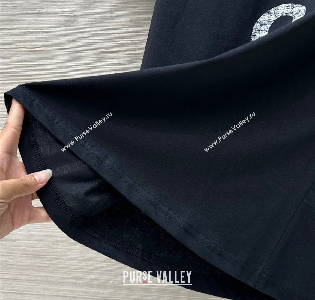 Dior 8 Cotton T-Shirt Black 2025 0704 (QI-250704030)