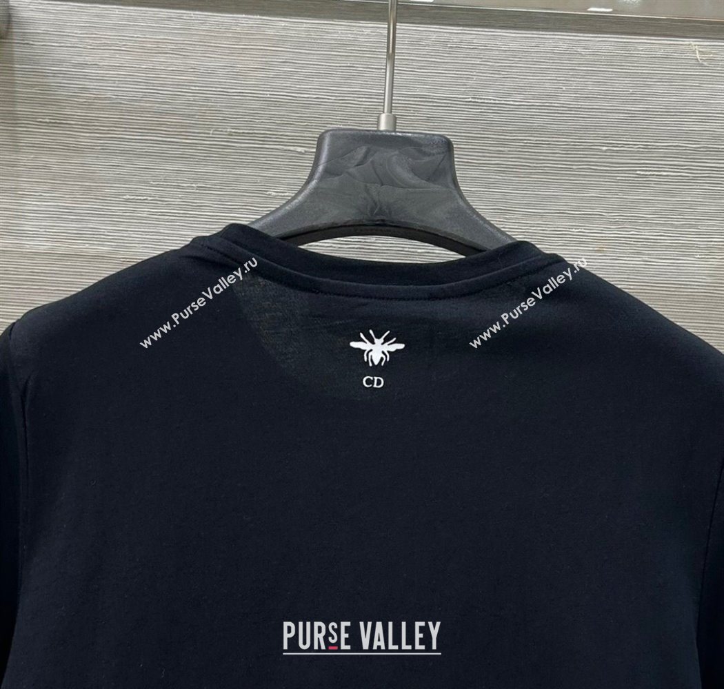 Dior 8 Cotton T-Shirt Black 2025 0704 (QI-250704030)