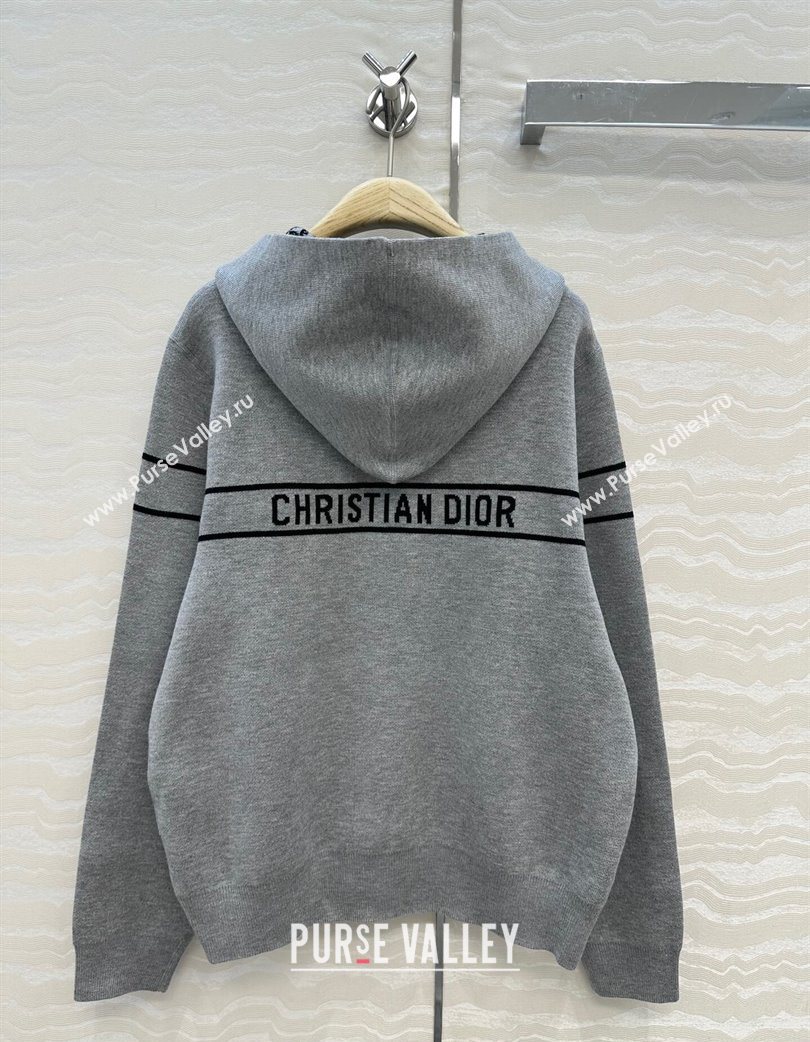 Dior Cashmere Wool Reversible Vest Grey 2025 0728 (QI-250728002)