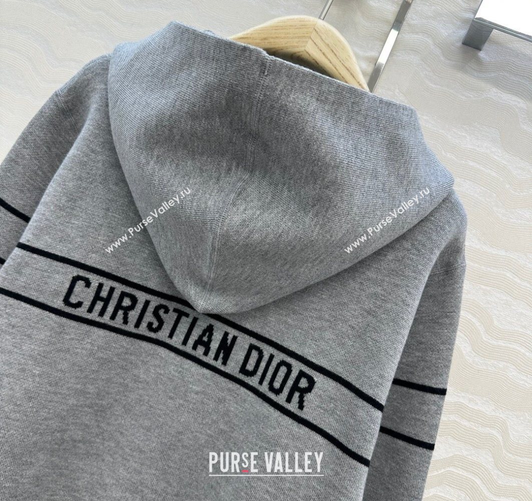 Dior Cashmere Wool Reversible Vest Grey 2025 0728 (QI-250728002)