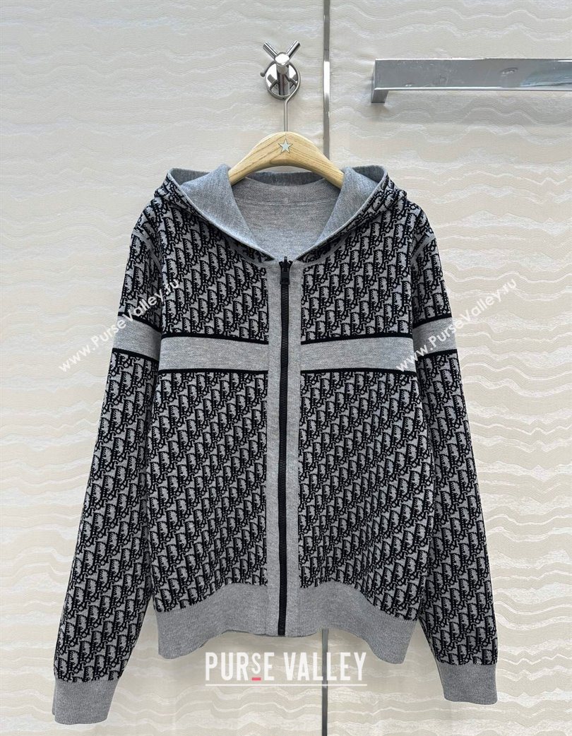 Dior Cashmere Wool Reversible Vest Grey 2025 0728 (QI-250728002)