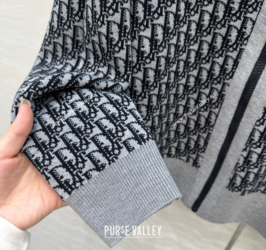 Dior Cashmere Wool Reversible Vest Grey 2025 0728 (QI-250728002)