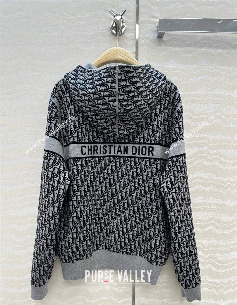 Dior Cashmere Wool Reversible Vest Grey 2025 0728 (QI-250728002)