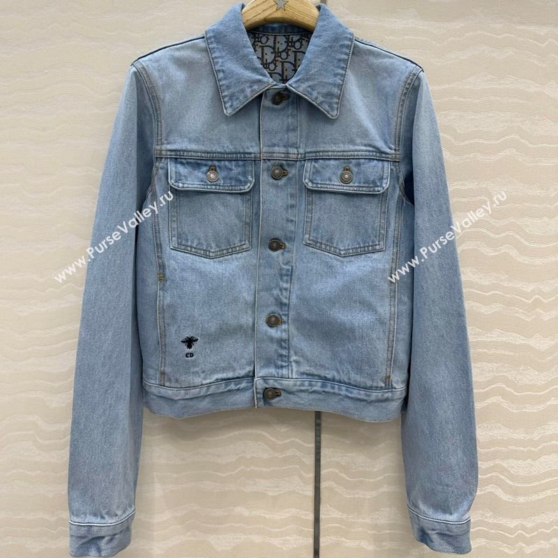 Dior Denim Jacket Light Blue 2025 0728 (QI-250728029)