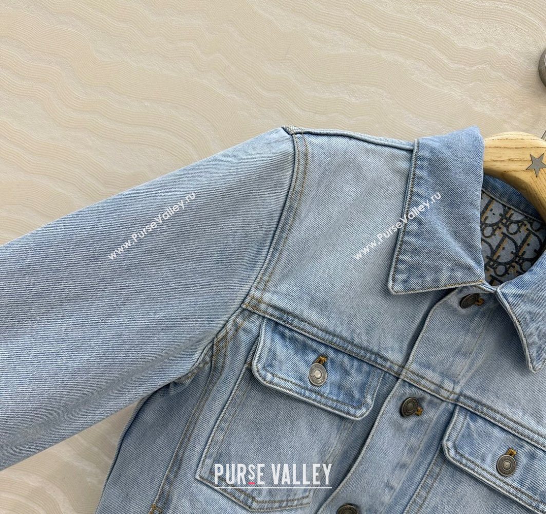 Dior Denim Jacket Light Blue 2025 0728 (QI-250728029)