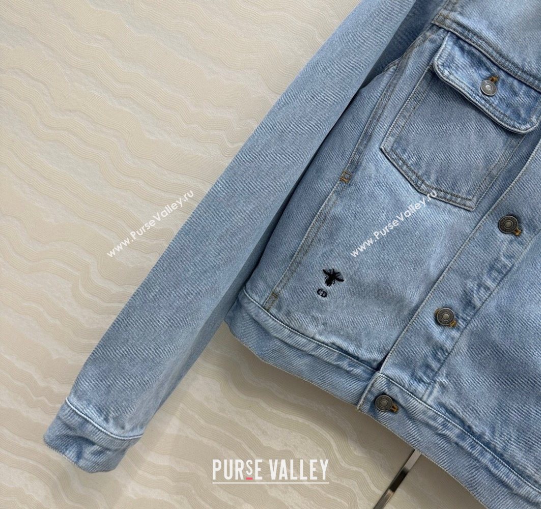 Dior Denim Jacket Light Blue 2025 0728 (QI-250728029)