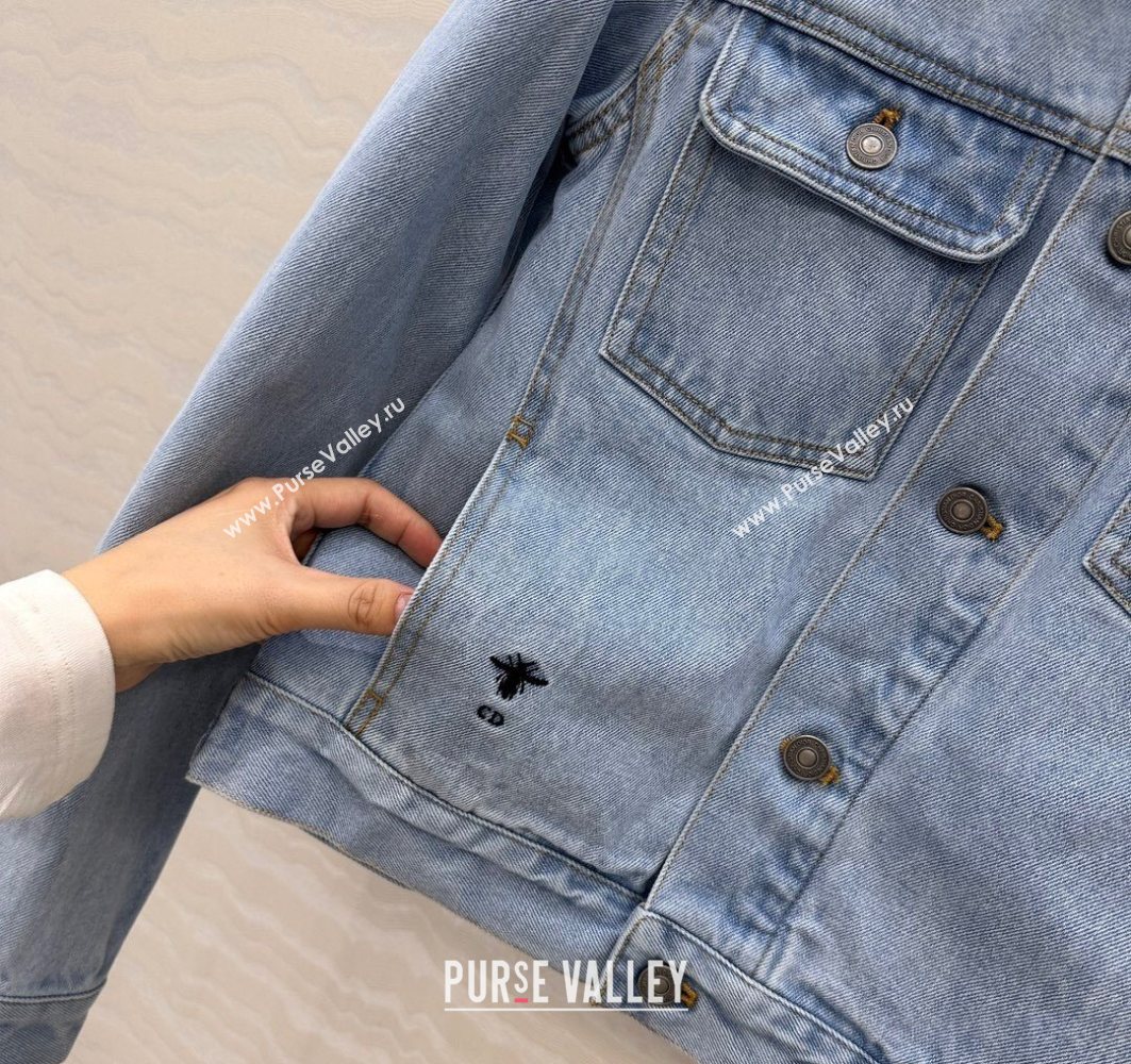 Dior Denim Jacket Light Blue 2025 0728 (QI-250728029)