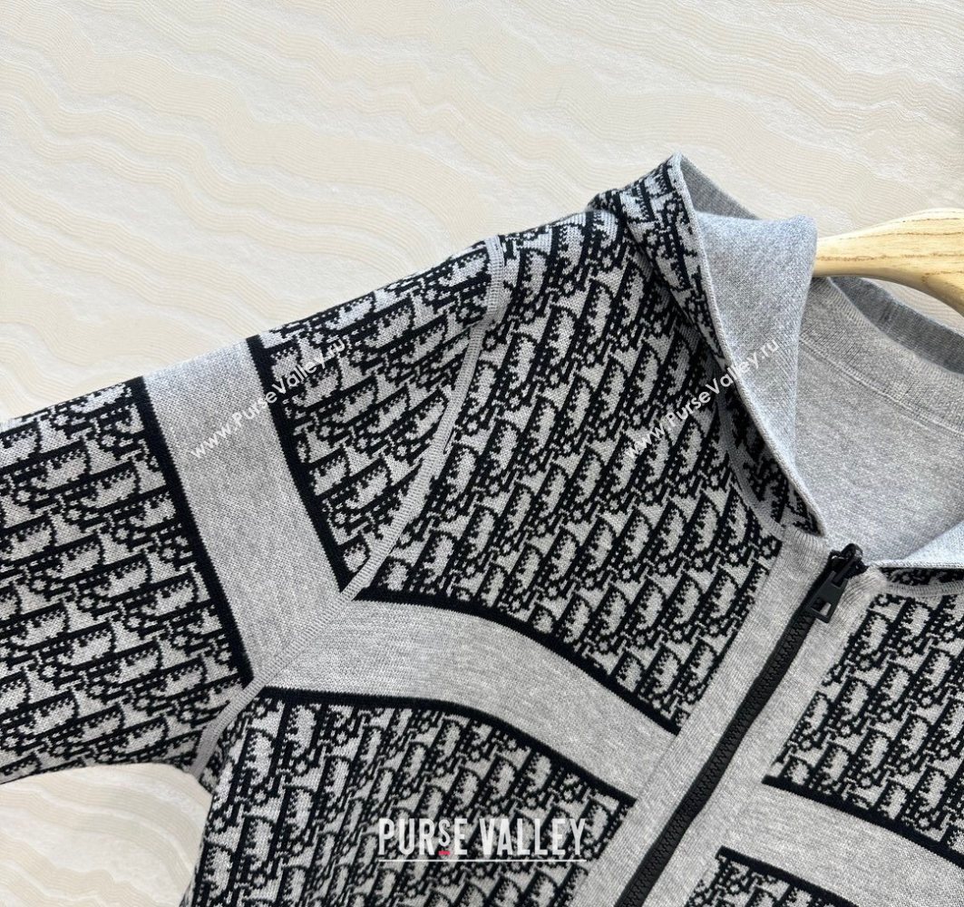 Dior Cashmere Wool Reversible Vest Grey 2025 0728 (QI-250728002)