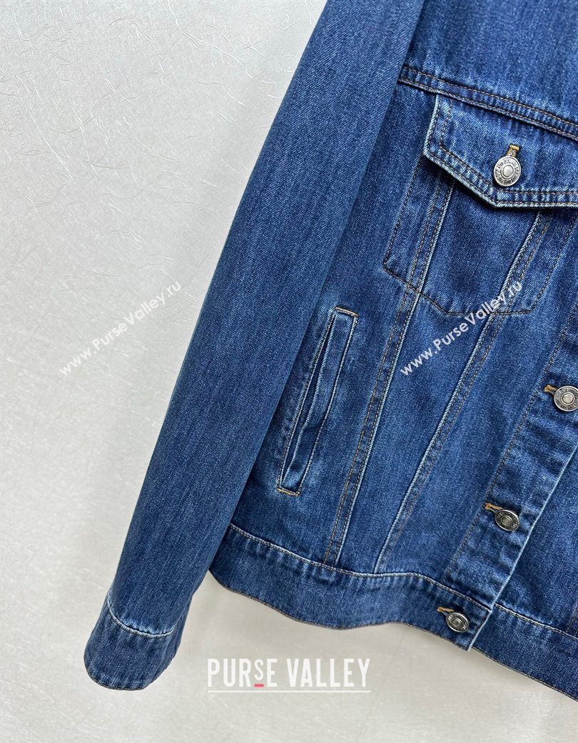 Dior Denim Jacket Navy Blue 2025 0728 (QI-250728032)